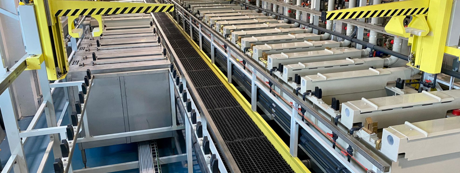 impianti galvanici a telaio